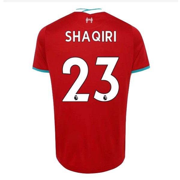 Camiseta Liverpool NO.23 Shaqiri 1ª 2020-2021 Rojo